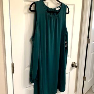 Dark green dress